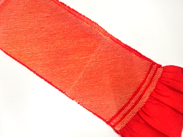 SILK Tie-dye obiage for furisode